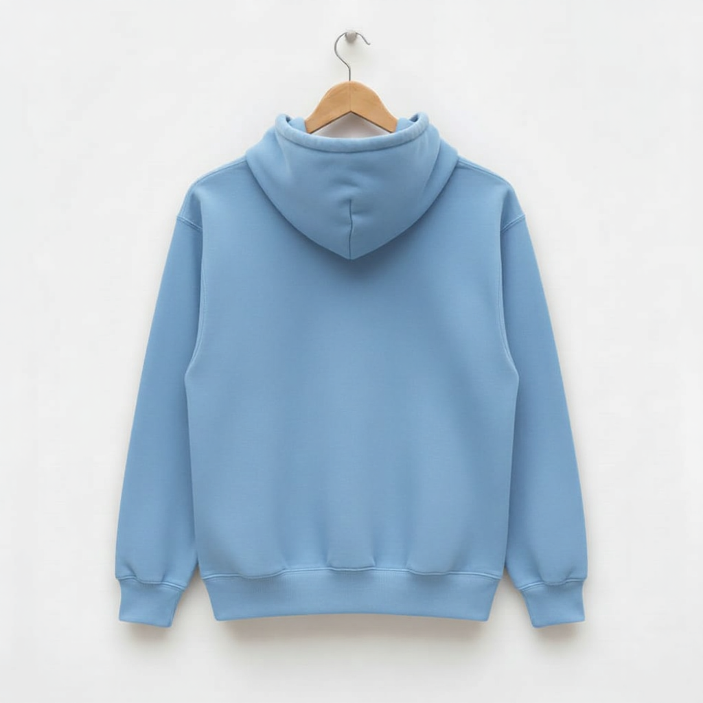Man's Classic Hoodie - Day sky blue