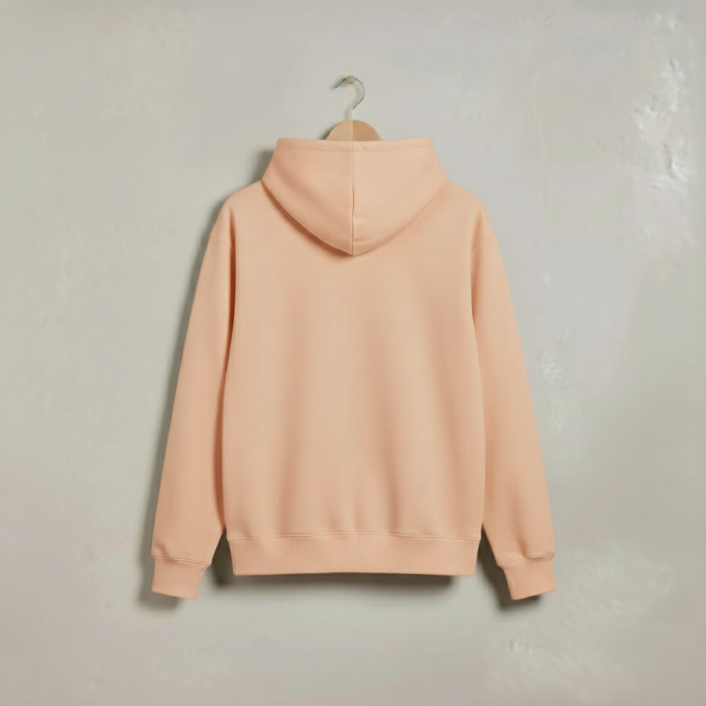 Man's Classic Hoodie - Peach